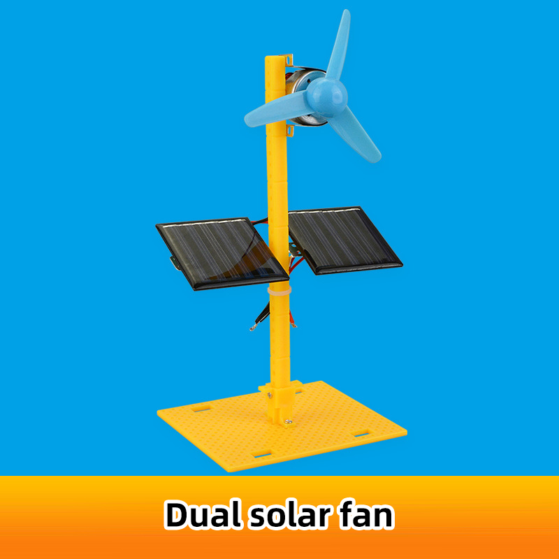Kids Educational Songs - DIY Solar Electric Fan Model Assemble