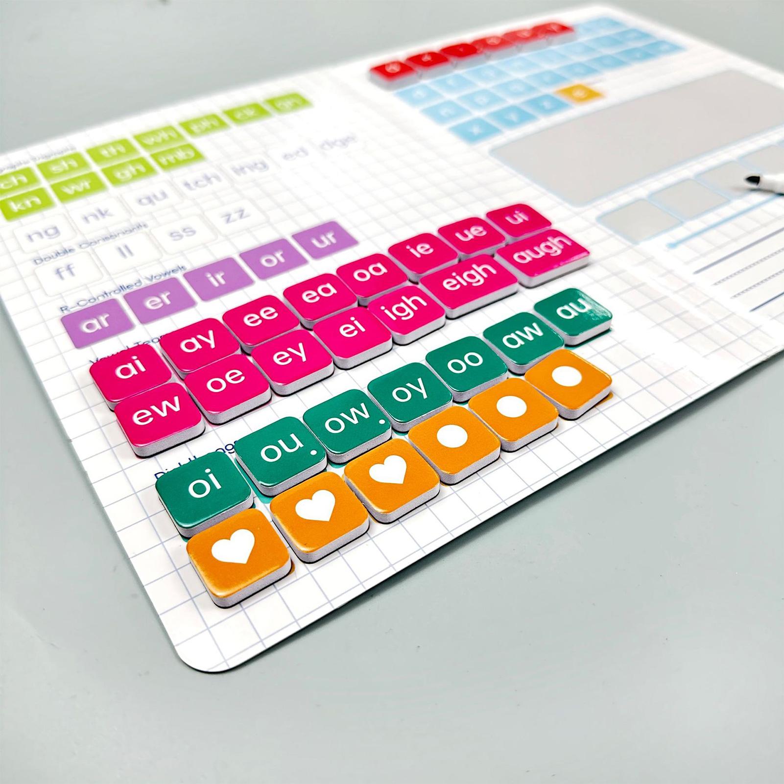 Kids Educational Resources - Letter Tiles For Phonics And Spelling