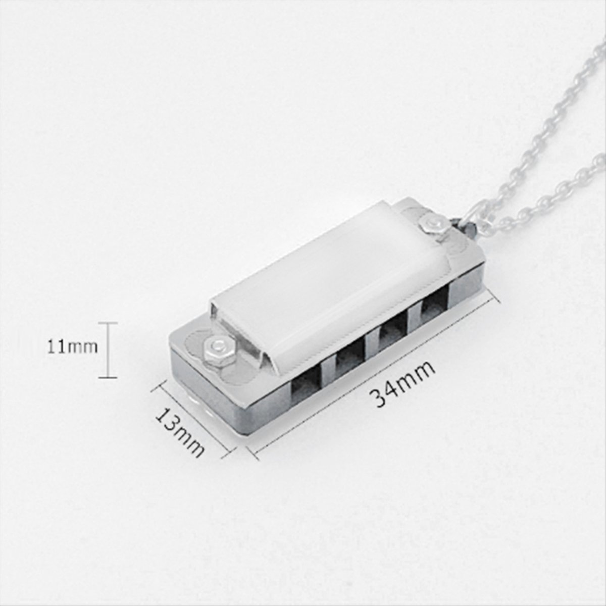 Kids Educational Songs - ABXY Mini Harmonica Necklace 4 Hole