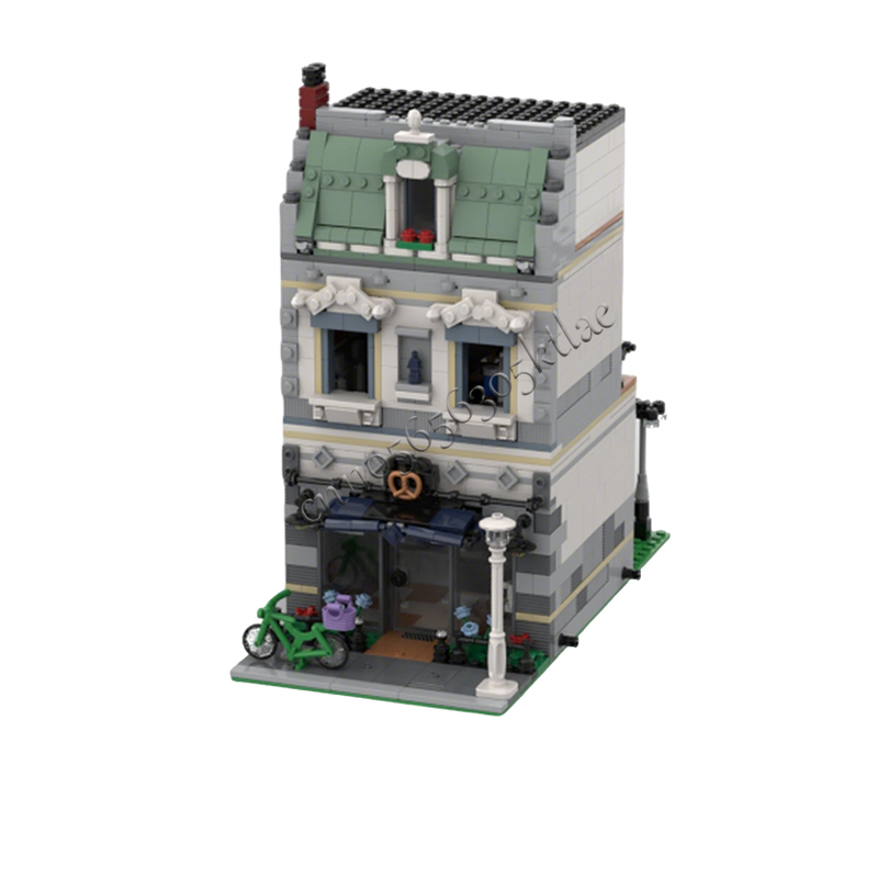 1268PCS MOC City Street Views  - Kids Education Story ulasan dan harga