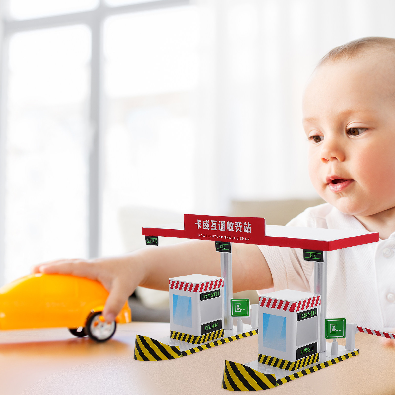 Plastic Toll Booth Playset Kid - Kids Education And You ulasan dan harga