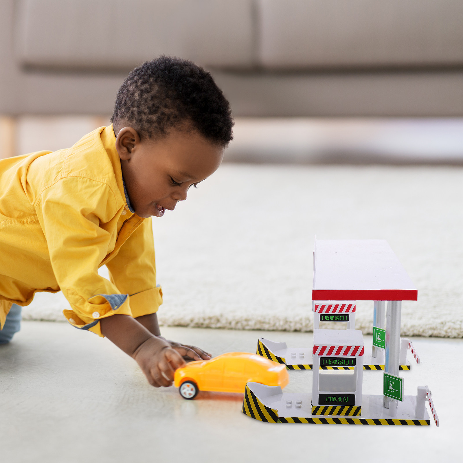 Plastic Toll Booth Playset Kid - Kids Education And You ulasan dan harga