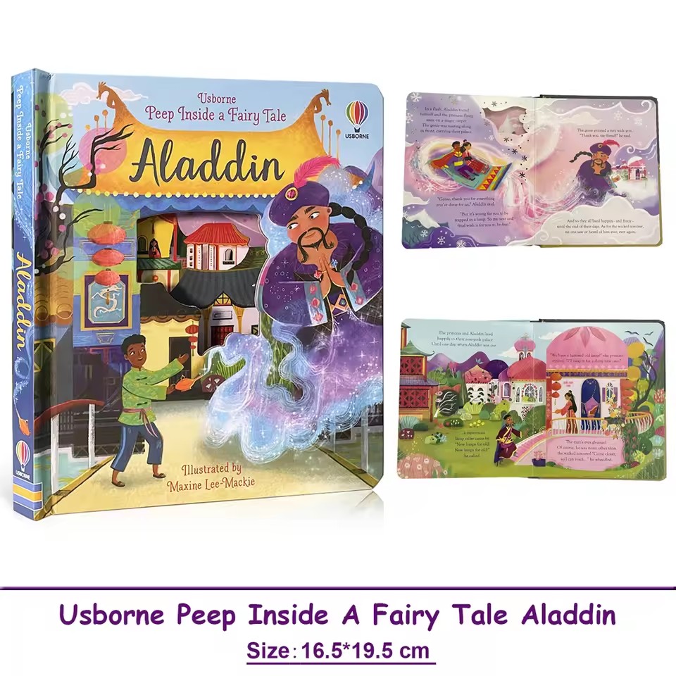 Usborne Peep inside Fairy Tale - Kids Education Story ulasan dan harga