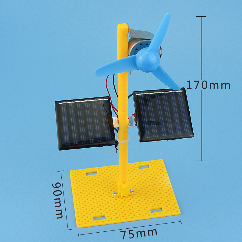DIY Solar Electric Fan Model A - Kids Educational Songs ulasan dan harga