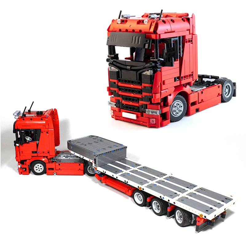 Customed MOC Model SCA Truck w - Kids Education Pdf ulasan dan harga