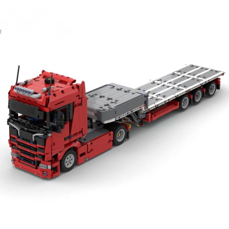 Customed MOC Model SCA Truck w - Kids Education Pdf ulasan dan harga