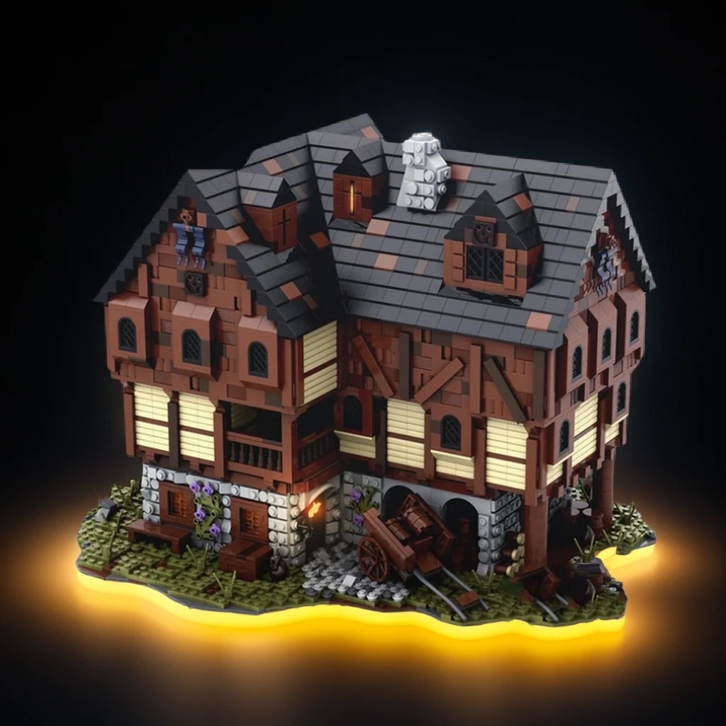 5098pcs MOC MOC Medieval House - Kids Education Pdf ulasan dan harga