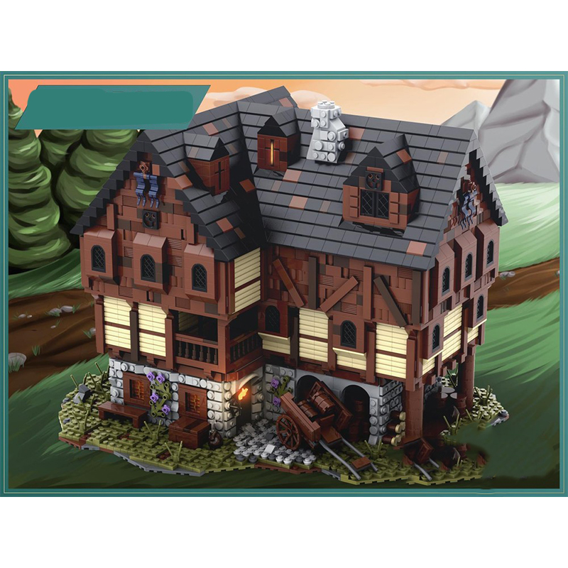 5098pcs MOC MOC Medieval House - Kids Education Pdf ulasan dan harga