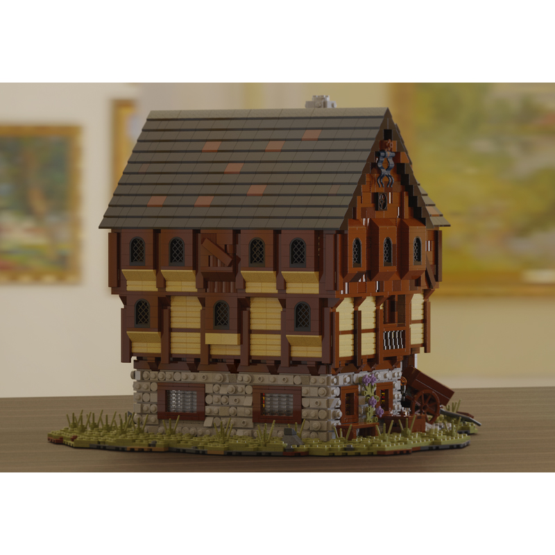 5098pcs MOC MOC Medieval House - Kids Education Pdf ulasan dan harga