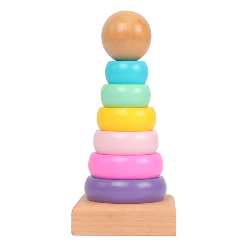Children Rainbow Tower Ferrule - Kids Educational Songs ulasan dan harga