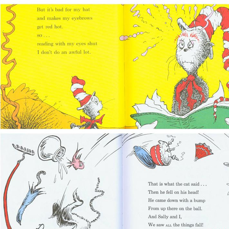 Random 1 Book Dr.Seuss Interes - Kids Education Story ulasan dan harga