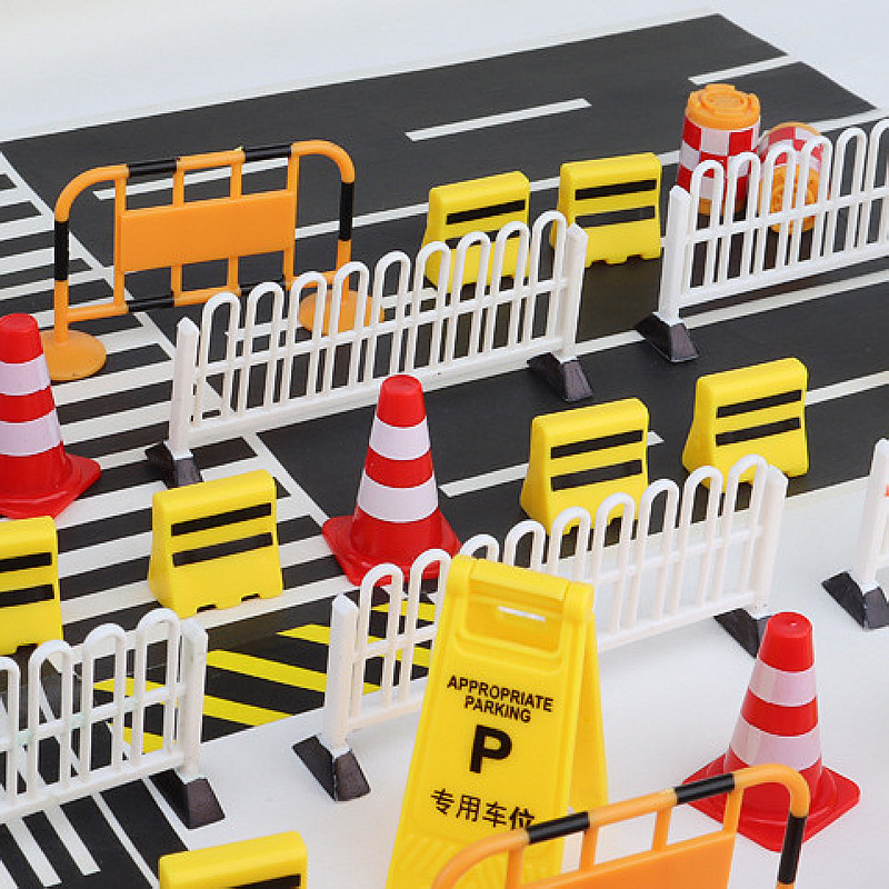 Mini Traffic Road Signs & Road - Kids Educational Resources ulasan dan harga