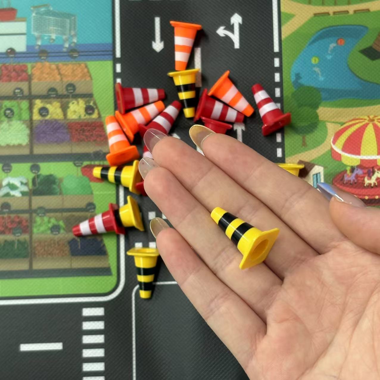Mini Traffic Road Signs & Road - Kids Educational Resources ulasan dan harga