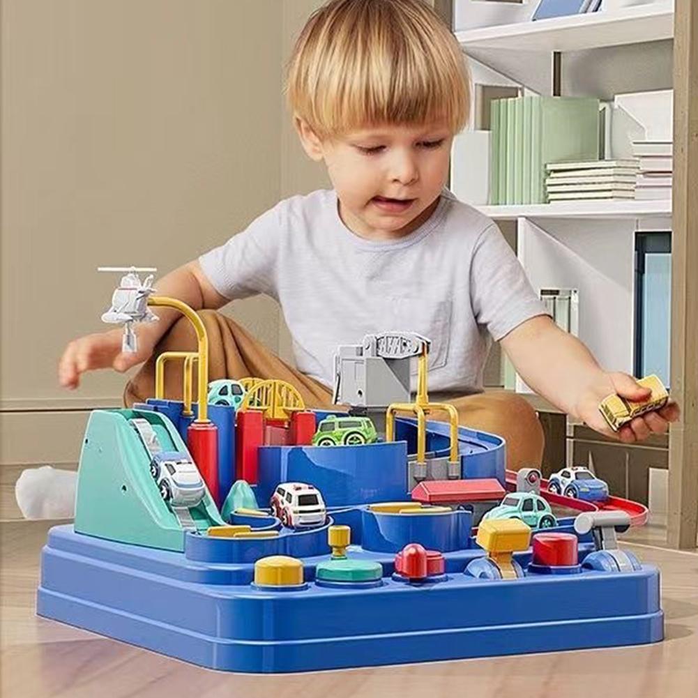 Racing Rail Car Model Train Tr - Kids Education Material ulasan dan harga