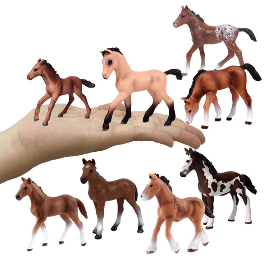 Horse Figurine Farm Animals Po - Kids Education Material ulasan dan harga