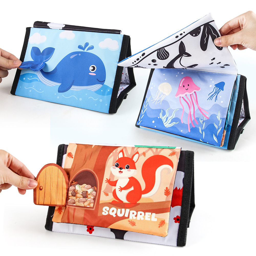 Funny Black and White Baby Clo - Kids Education Material ulasan dan harga
