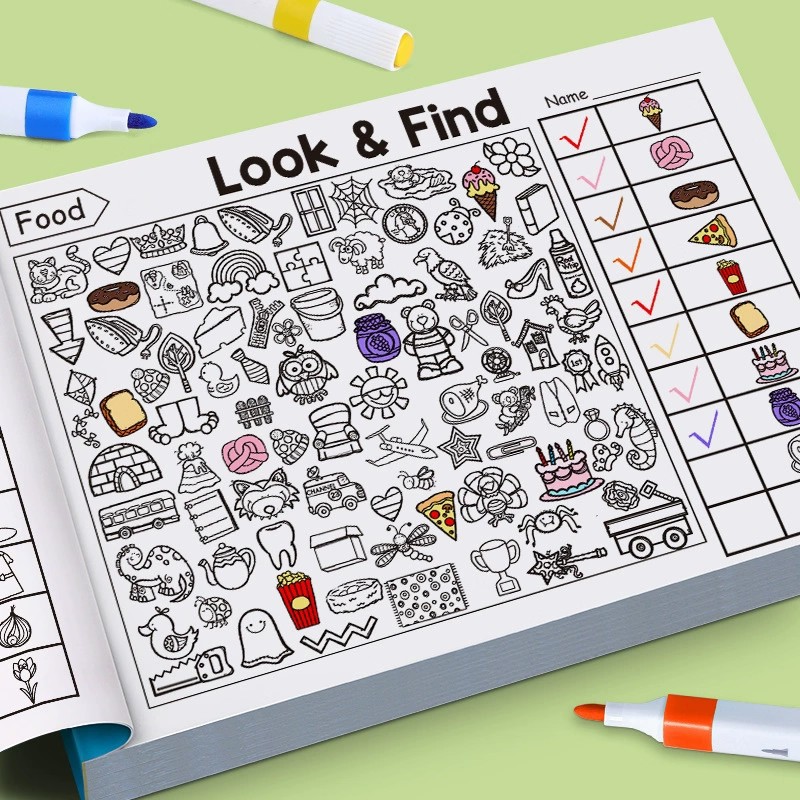 Look And Find Coloring Book fo - Kids Education And You ulasan dan harga
