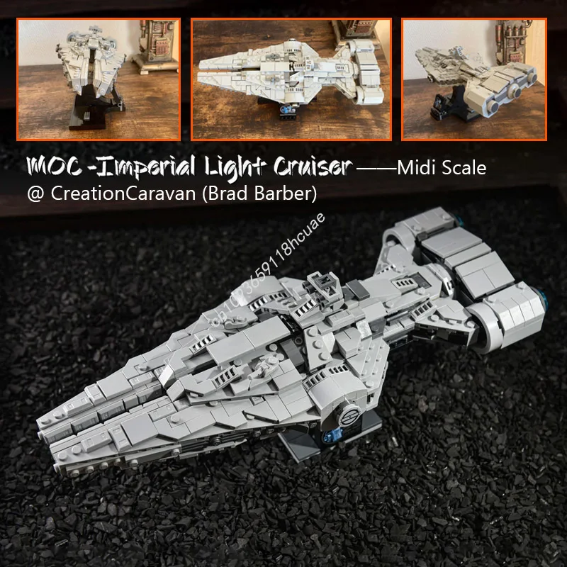 NEW 654PCS MOC Space Imperial  - Kids Education Pdf ulasan dan harga