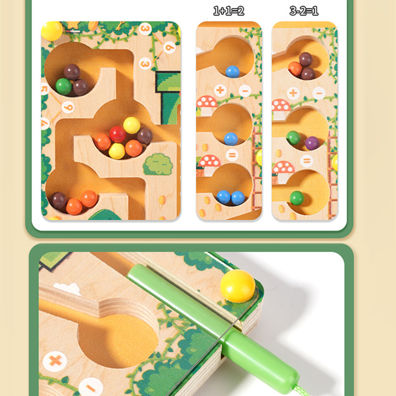 Magnetic Sorting Games Montess - Kids Educational Box ulasan dan harga