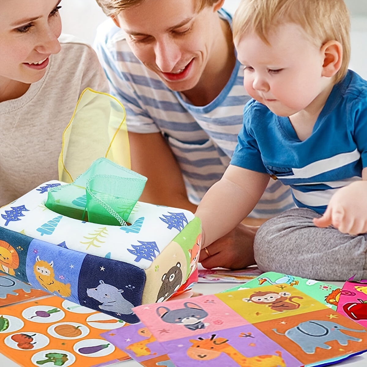 Babytissue Roll Stretching Toy - Kids Education Material ulasan dan harga
