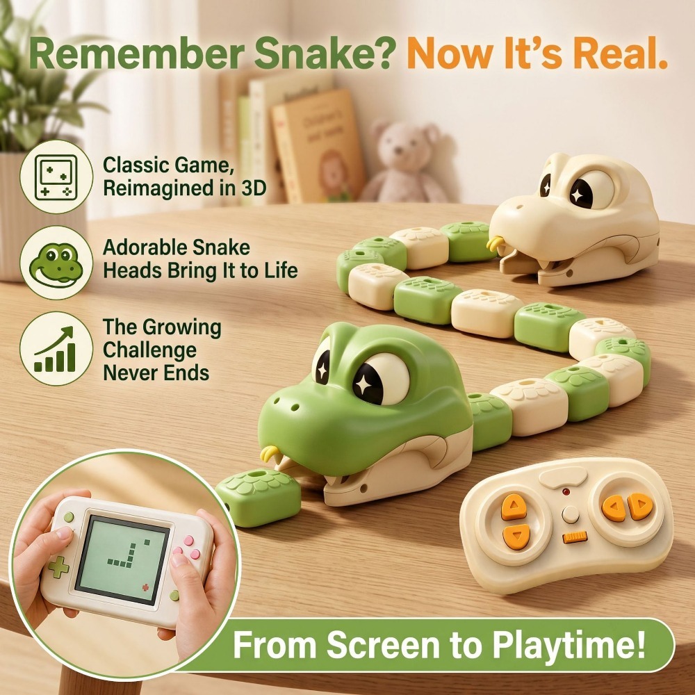 Remote Controlled Greedy Snake - Kids Educational Resources ulasan dan harga