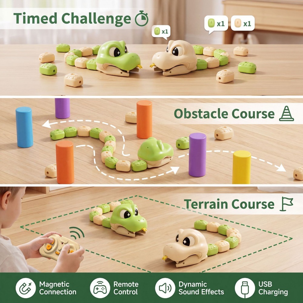 Remote Controlled Greedy Snake - Kids Educational Resources ulasan dan harga