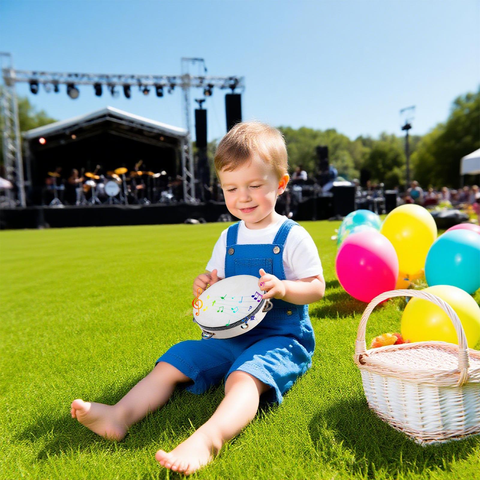 Tambourine For Kids 6 Inch Han - Kids Education And Recreation ulasan dan harga
