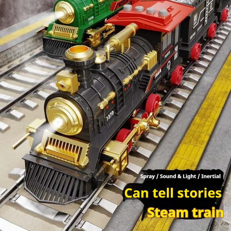 Kids Electric Retro Steam Trai - Kids Education Story ulasan dan harga