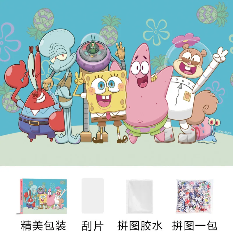 1000 Pieces SpongeBob SquarePa - Kids Educational Resources ulasan dan harga