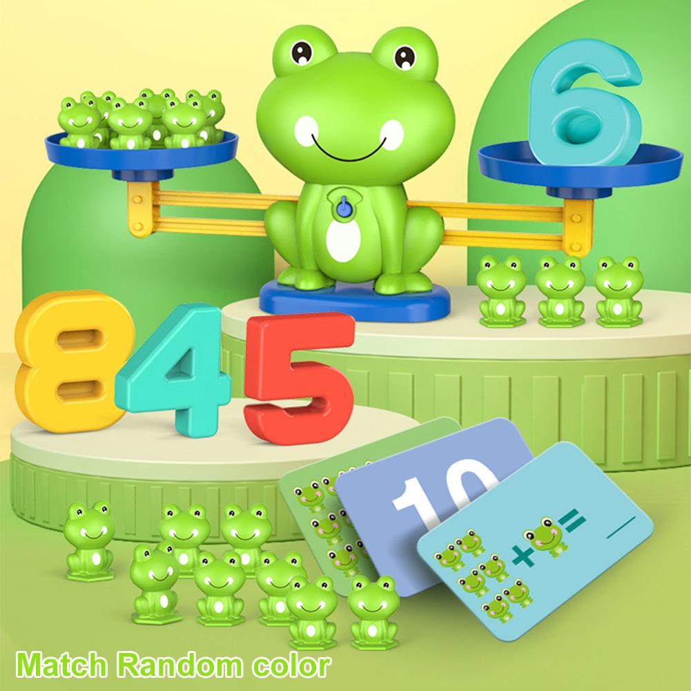 Frog Number Balance Math Toy P - Kids Education Material ulasan dan harga