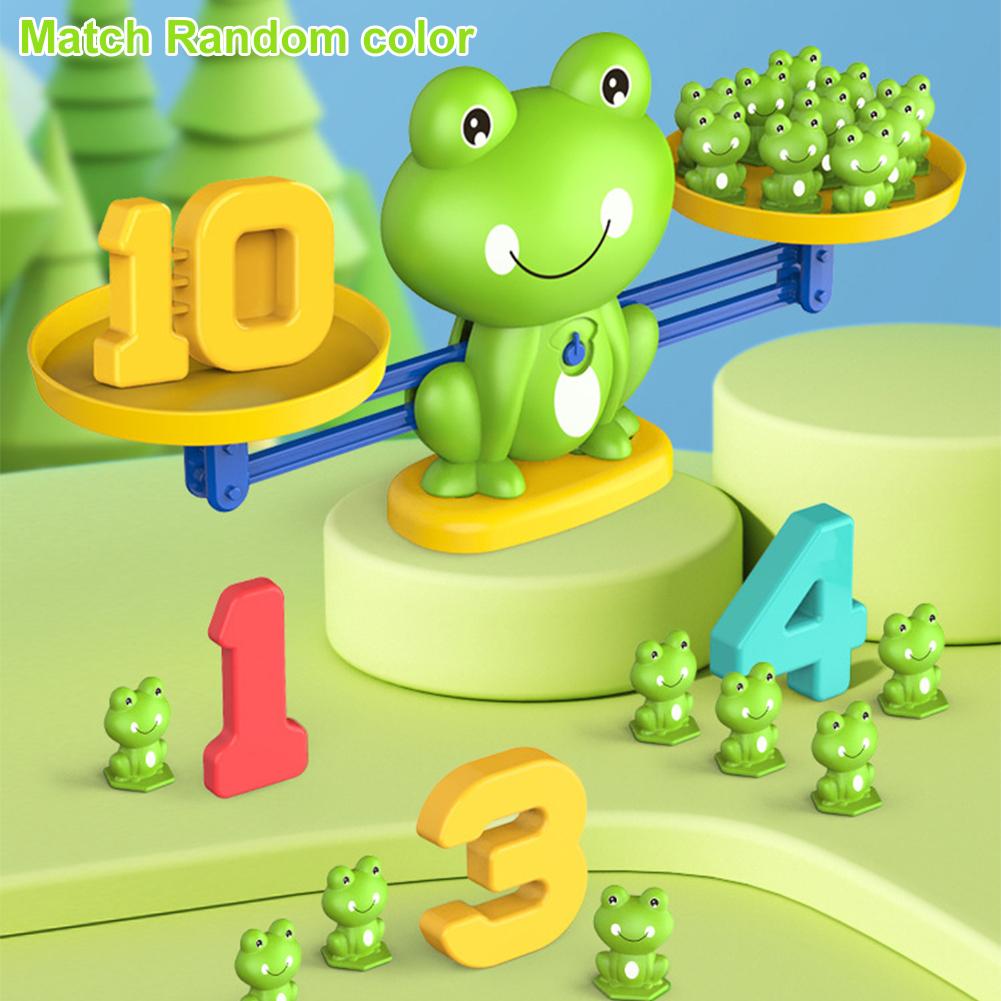 Frog Number Balance Math Toy P - Kids Education Material ulasan dan harga