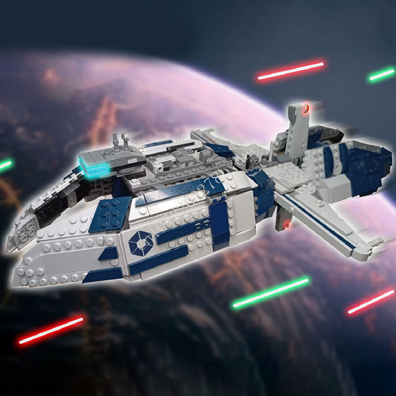 690 PCS Sci-Fi Star Frigate Bu - Kids Education Pdf ulasan dan harga
