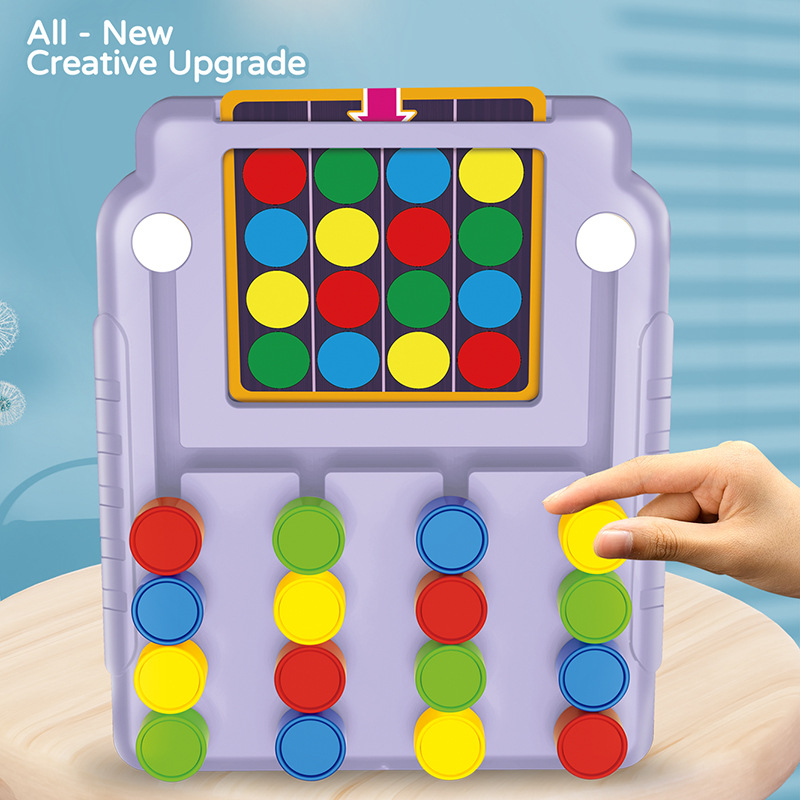 Four-Color Tic-Tac-Toe Logic T - Kids Education Material ulasan dan harga