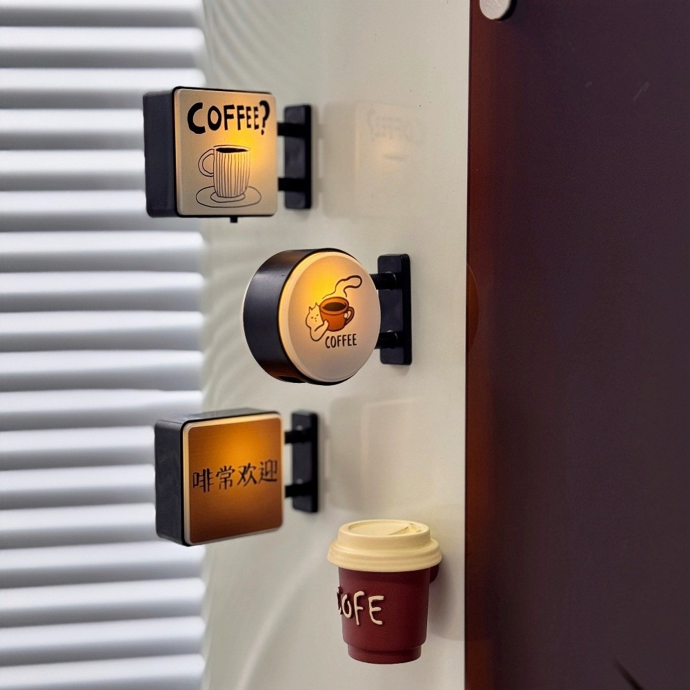Coffee Corner Light Sign Fridg - Magnetic Letter Board ulasan dan harga