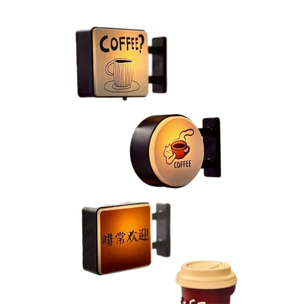 Coffee Corner Light Sign Fridg - Magnetic Letter Board ulasan dan harga